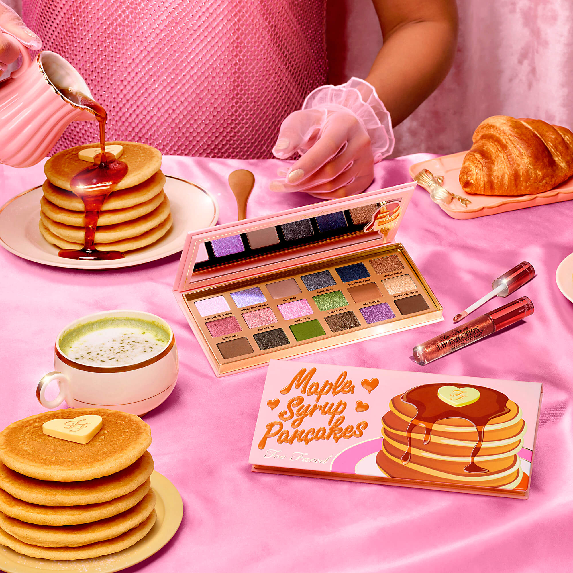 Maple Syrup Pancakes Palette